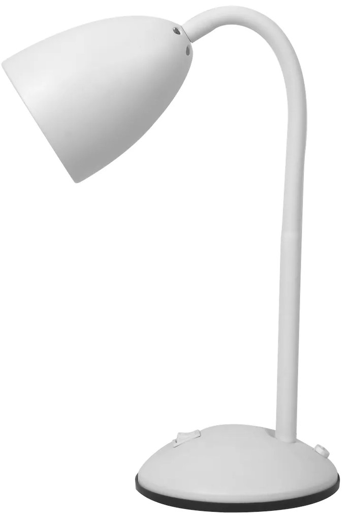 Lampka biurkowa LOGIC White 1xE27
