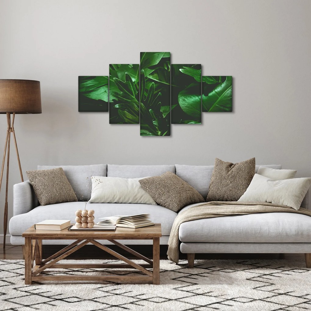 Obraz - Liście palmowe (125x70 cm)