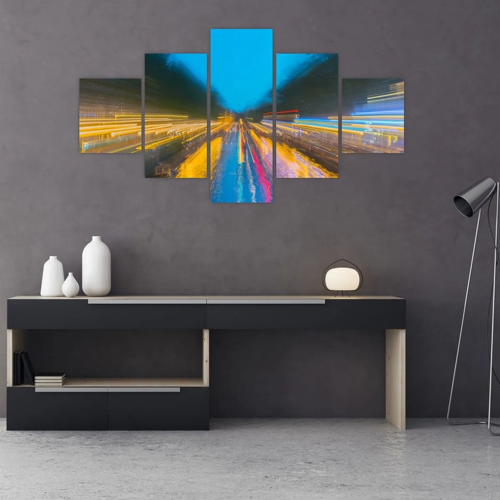 Obraz - Obraz abstrakcji (125x70 cm)