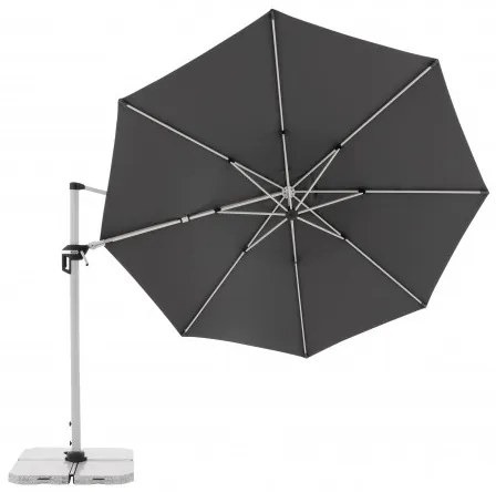 ACTIVE 370 cm - wahadłowy parasol ogrodowy z drążkiem bocznym : Substancja Desen - 840