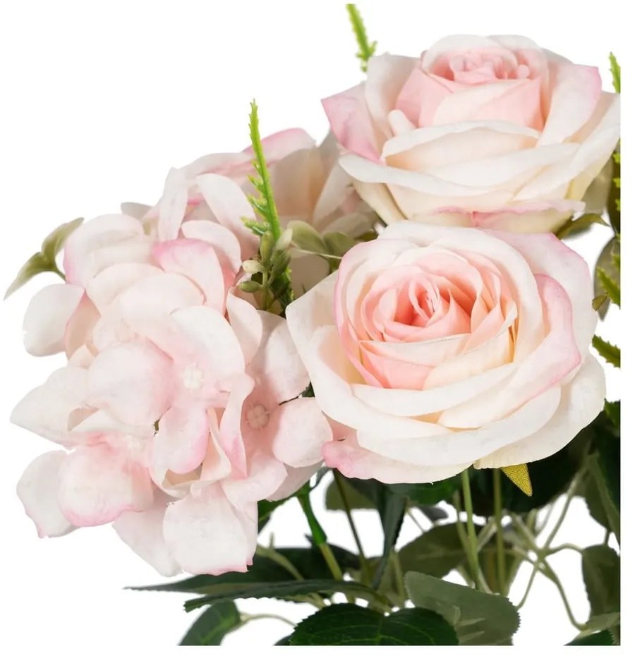 Sztuczny kwiat (wysokość 43 cm) Roses – Ixia