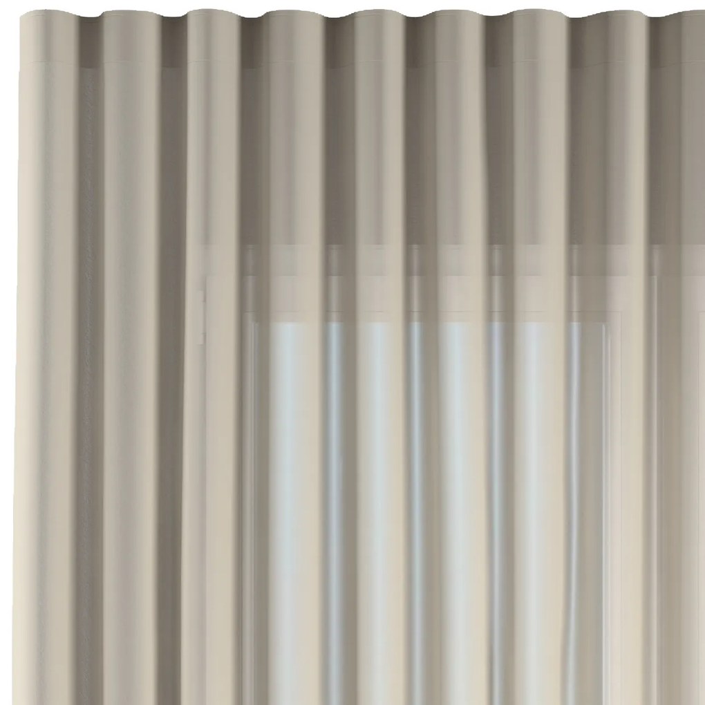 Firana na taśmie wave