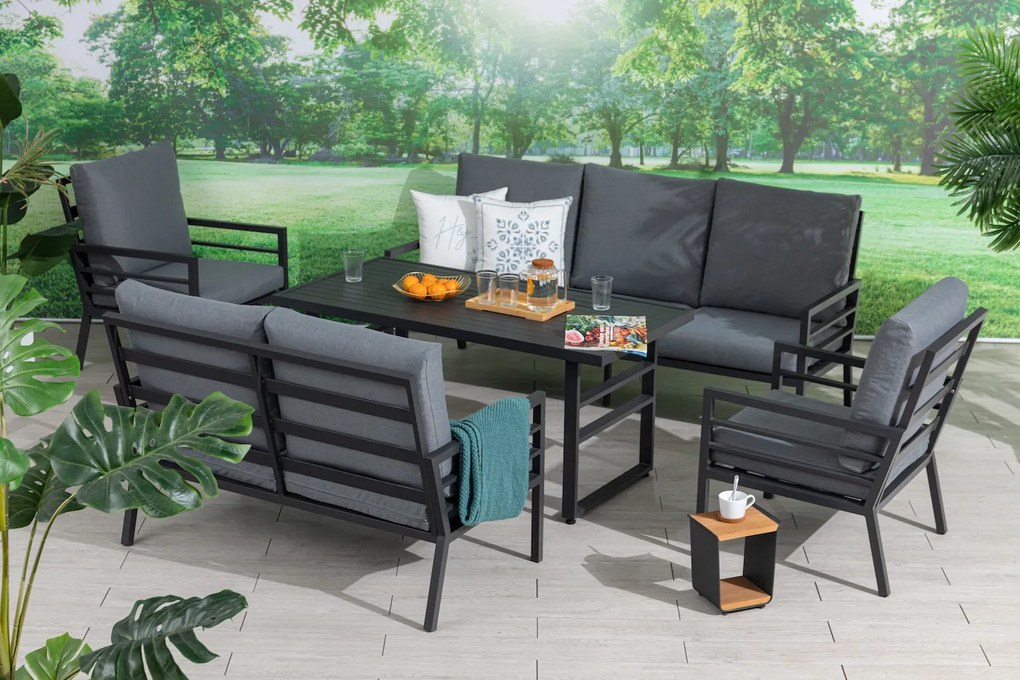 Doppler MANHATTAN ogrodowy zestaw wypoczynkowy 2+1