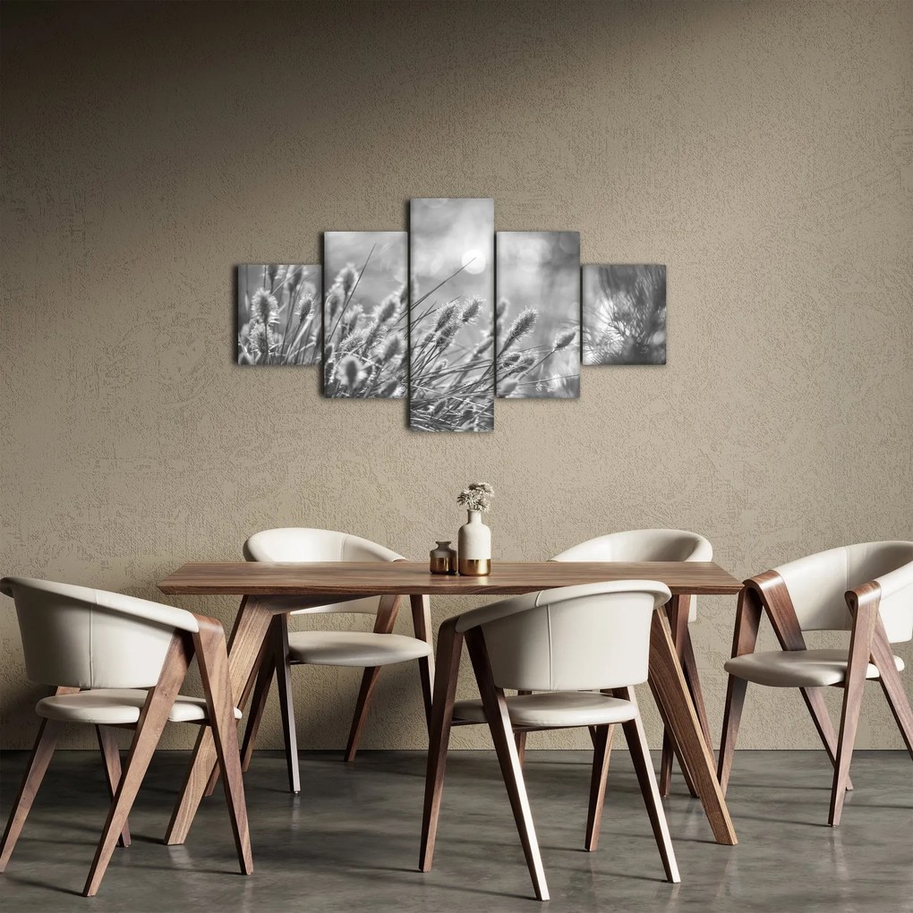 Obraz - Beżowa miękka trawa N⁰1 (125x70 cm)