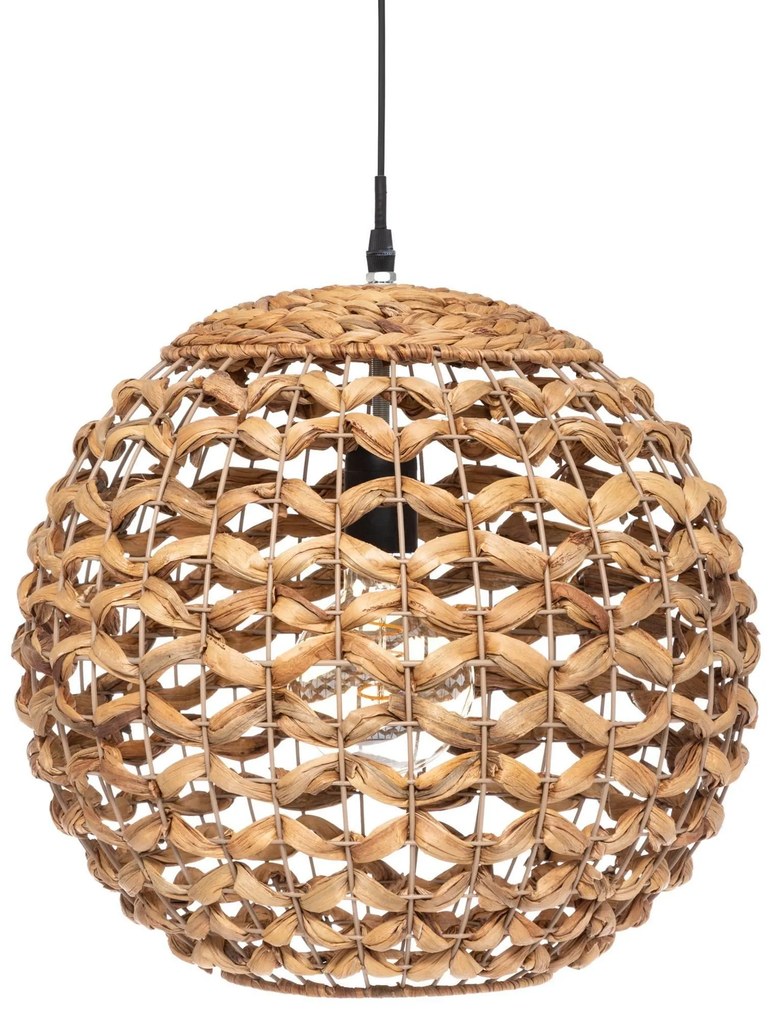 Lampa wisząca SAND z kloszem z hiacyntu, Ø 38 cm