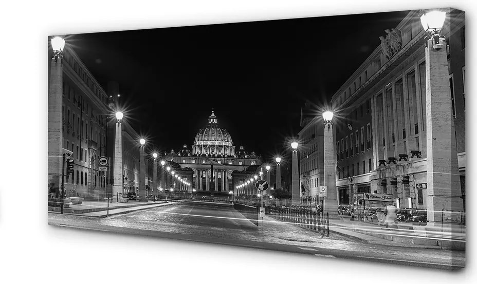 Obraz canvas na ścianę Droga do Zabytkowej Kaplicy