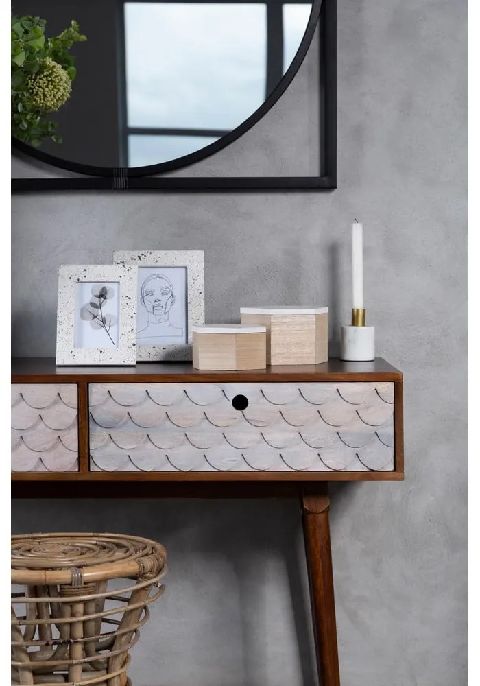 Kremowa drewniana ramka 19x24 cm Mimo – Premier Housewares