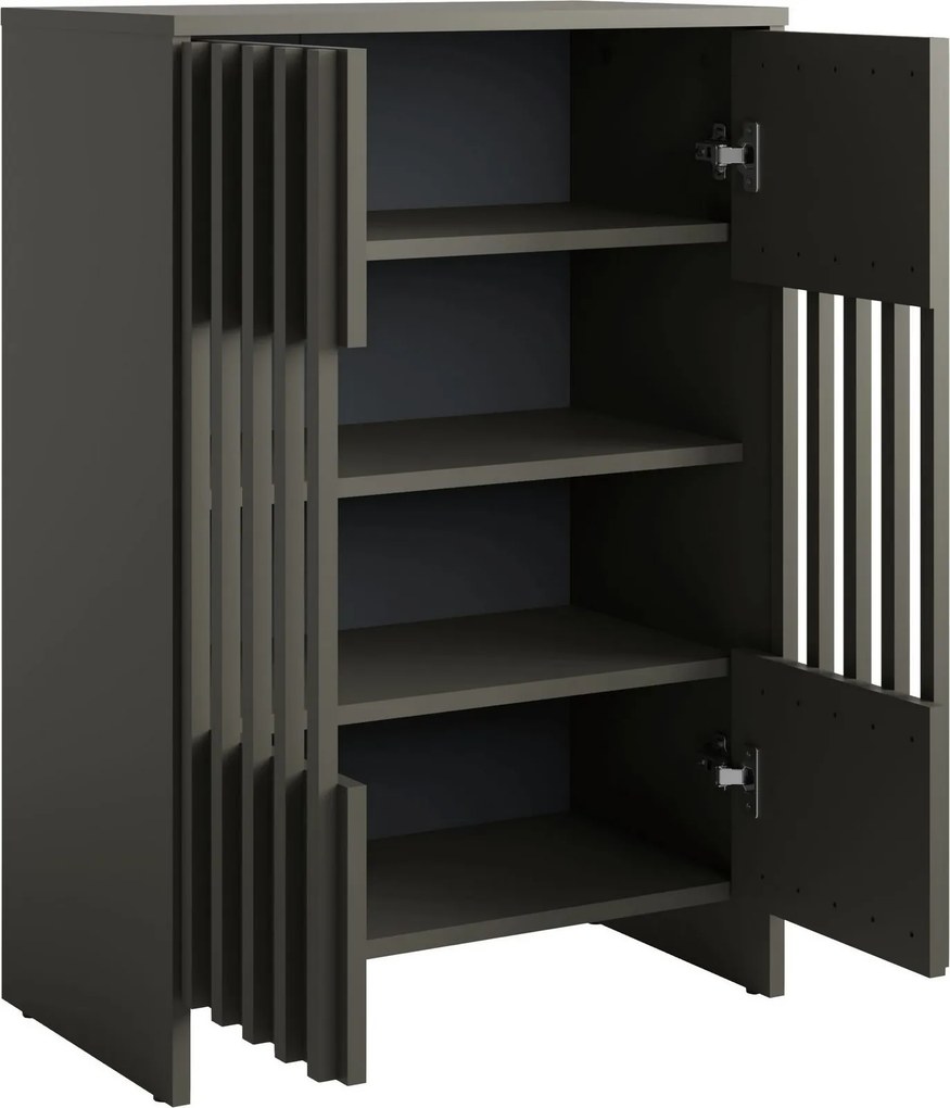 Komoda ZEPHYR 60 cm do Salonu Sypialni Grafit