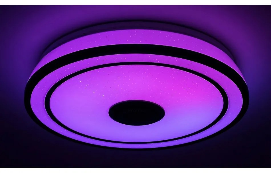 Rabalux 71030 oświetlenie sufitowe LED Nikolaus, 24 W, czarny