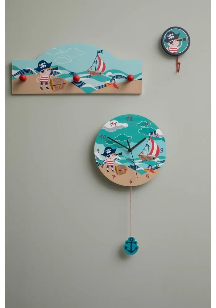 Zegar dziecięcy ø 23 cm Pirate – Premier Housewares