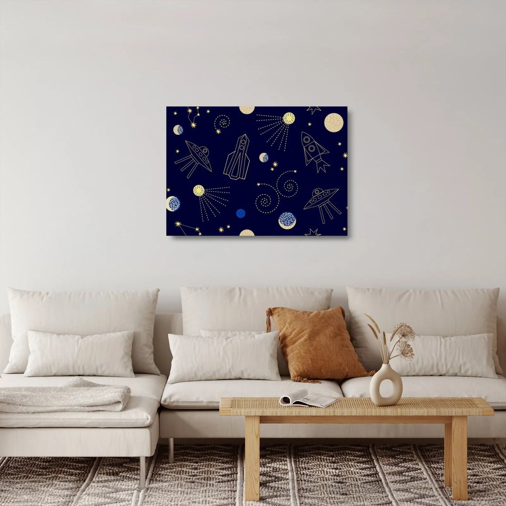 Obraz na szkle - Wszechświat (70x50 cm)