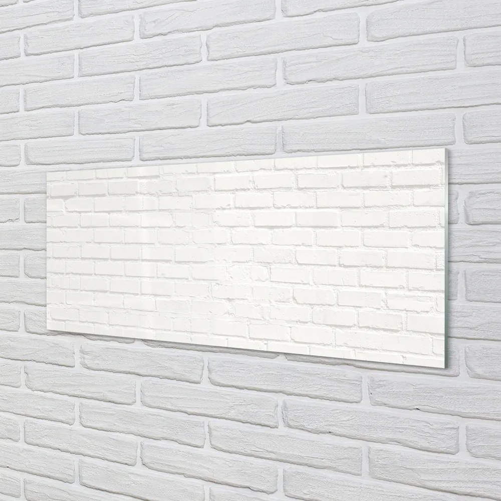 Szkło do Kuchni na Ścianę Industrialny Design: Cegła