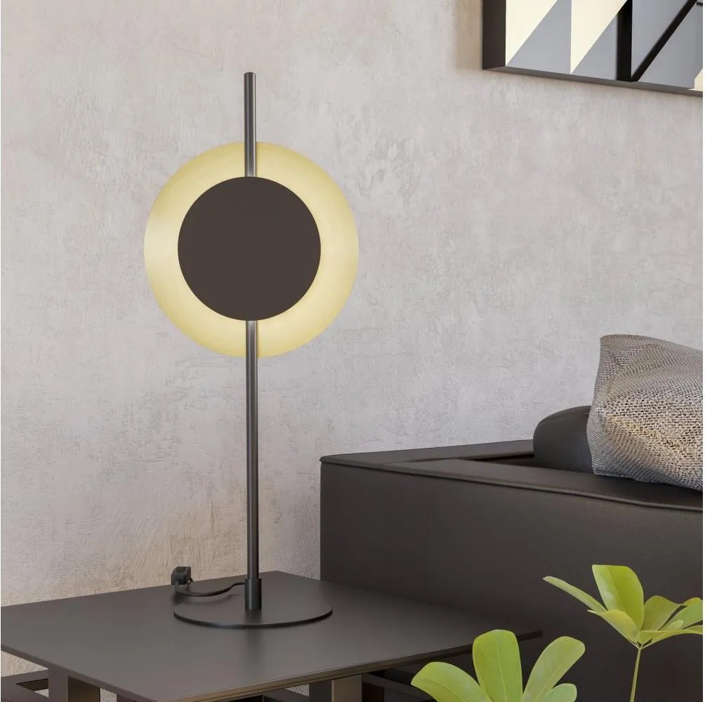 Eglo 900989 - Lampka stołowa LED TOCINA LED/11W/230V złota/czarna