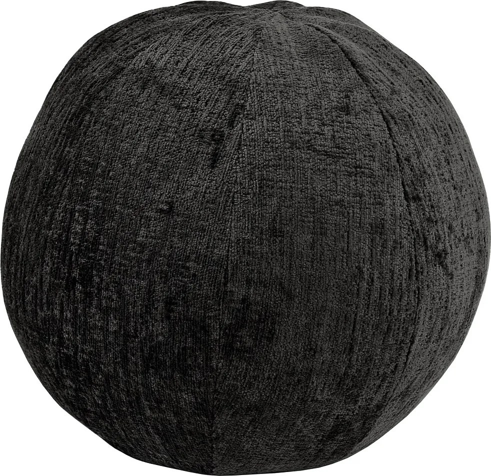 Poduszka 37x37x37 cm czarna Leith LET76BL