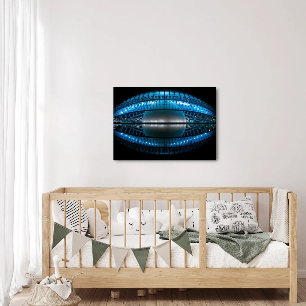 Obraz stadionu piłkarskiego (70x50 cm)