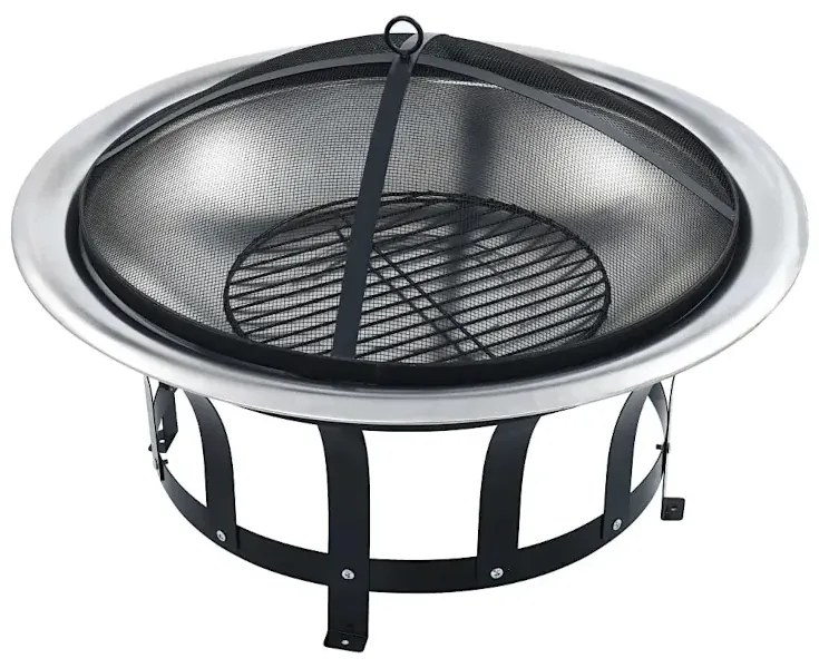 Palenisko ogrodowe z grillem P9-E88