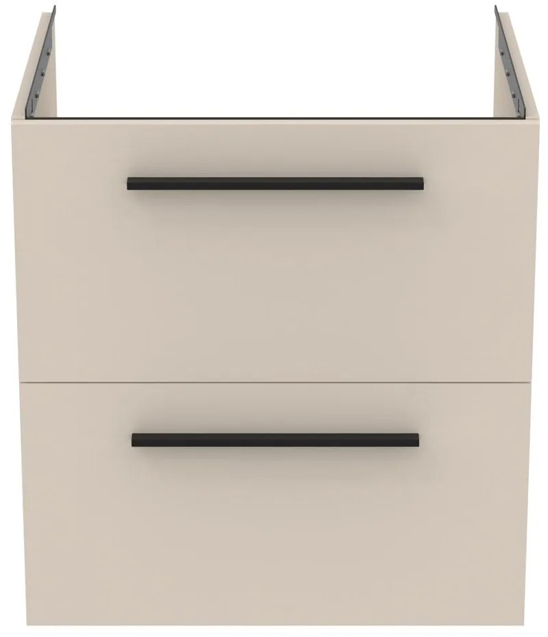 Kremowa wisząca szafka pod umywalkę 60x63 cm i.Life B – Ideal Standard
