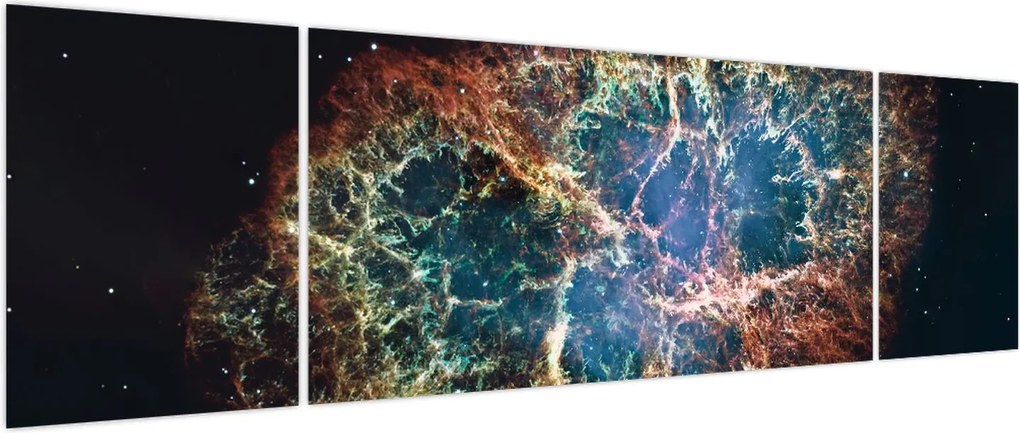 Obraz - Mgławica Krab (170x50 cm)