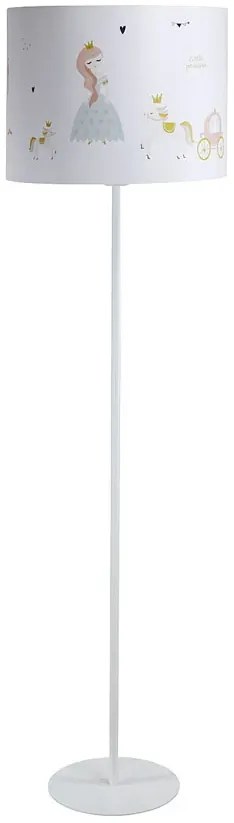 Dziecięca lampa podłogowa z księżniczką - A335-Rectangle
