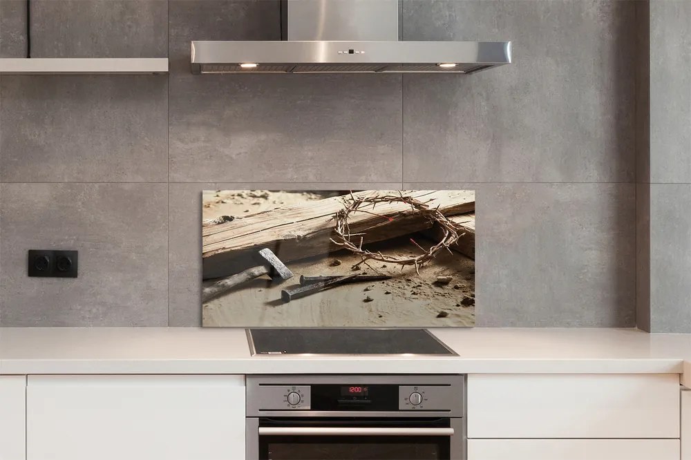 Szklany Panel Atrybuty Męki Pańskiej