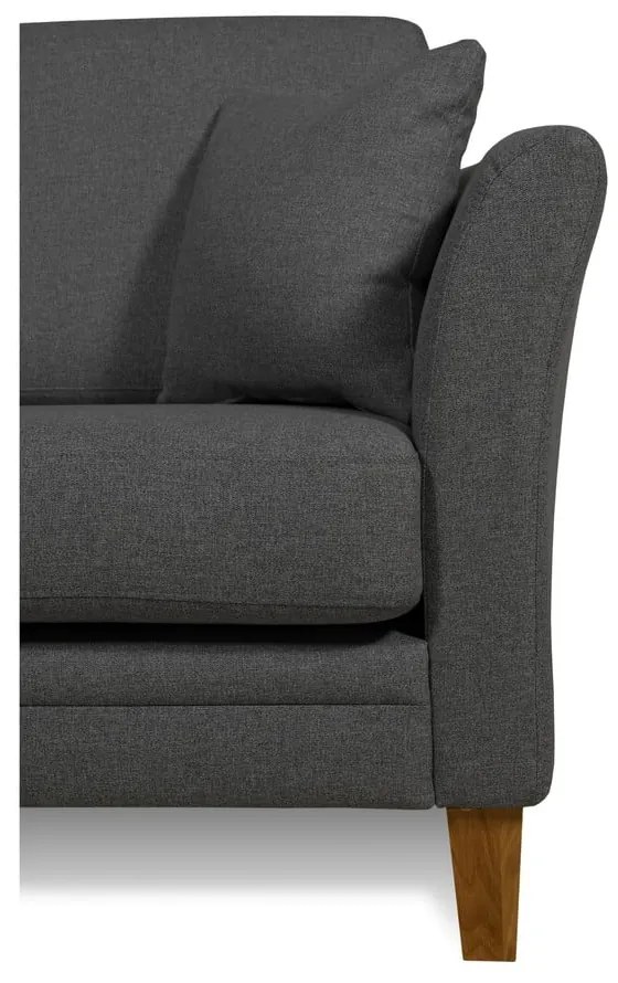 Ciemnoszara sofa 217 cm Eden – Scandic