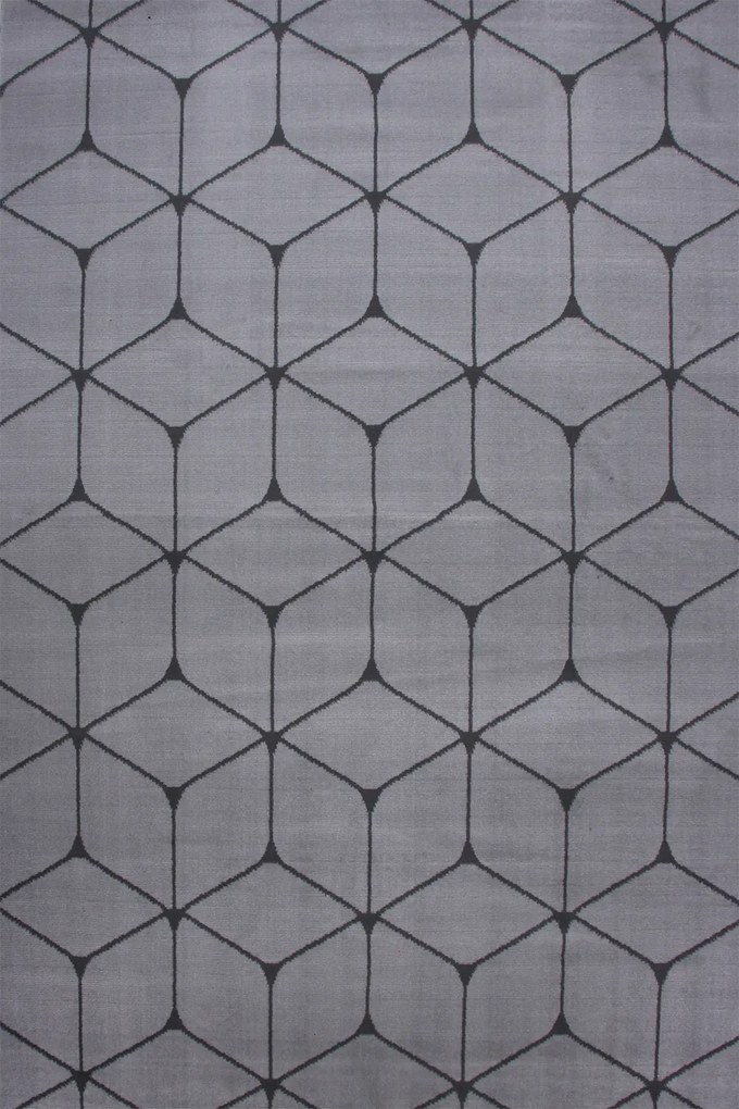 Dywan Country Toledo Diamante Szary 140x200 Prostokąt