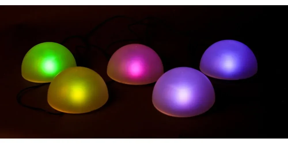 Solarne lampy zewnętrzne zestaw 5 szt. ø 15 cm – Garden Pleasure