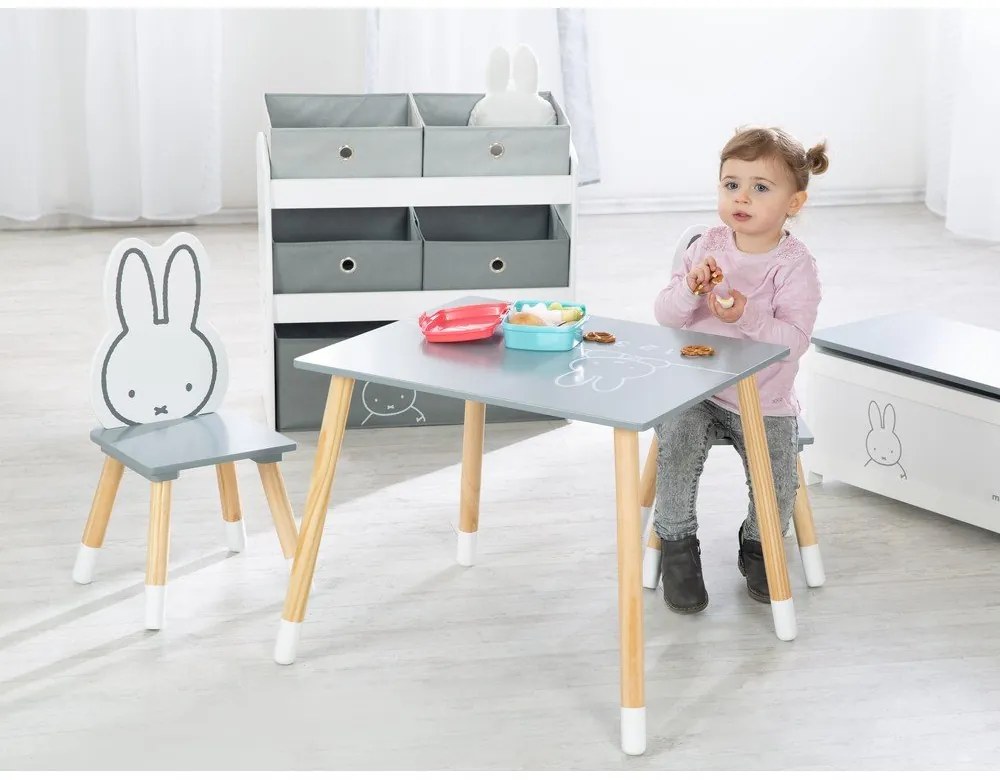 Zestaw mebli dla dzieci 3 szt. Miffy – Roba
