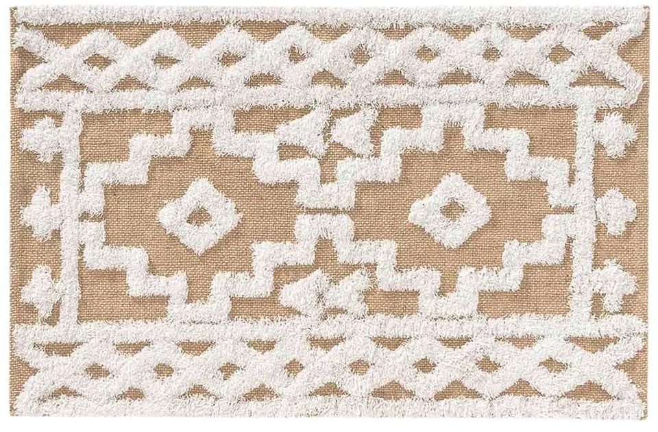Beżowy dywan z mieszanki juty 60x90 cm Medine – douceur d'intérieur