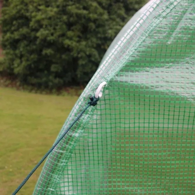 Szklarnia foliowa ogrodowa 2,5x4 m z oknami i moskitierą G387