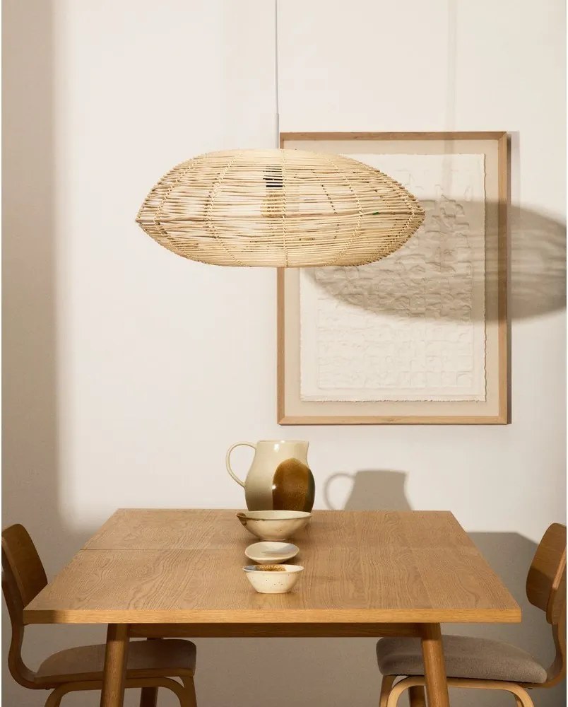 Rattanowy abażur ø 70 cm Flaro – Kave Home