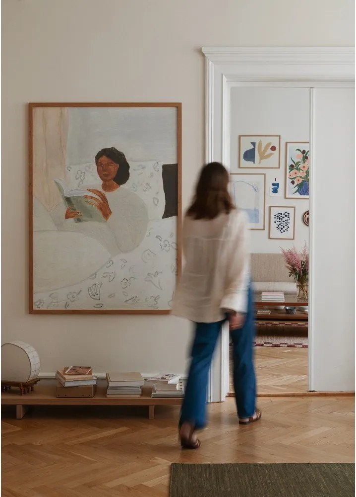 Plakat 50x70 cm Morning Read – Isabelle Vandeplassche – The Poster Club