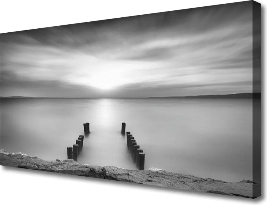 Fotoobraz na płótnie Spokojna Tafla Bałtyku