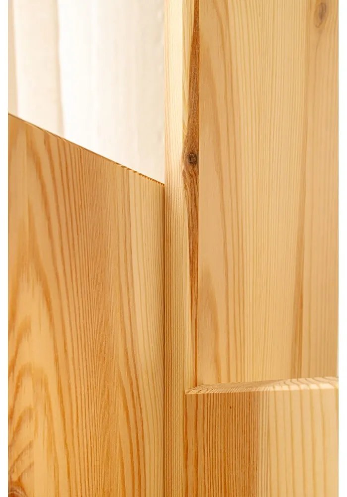 Wieszak z litego drewna sosnowego w naturalnym kolorze 60x186 cm Keeper – Karup Design