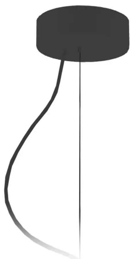 Elegancki żyrandol z abażurem 50 cm - K6-W05