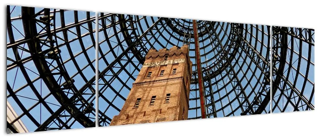 Obraz wieży w Melbourne (170x50 cm)