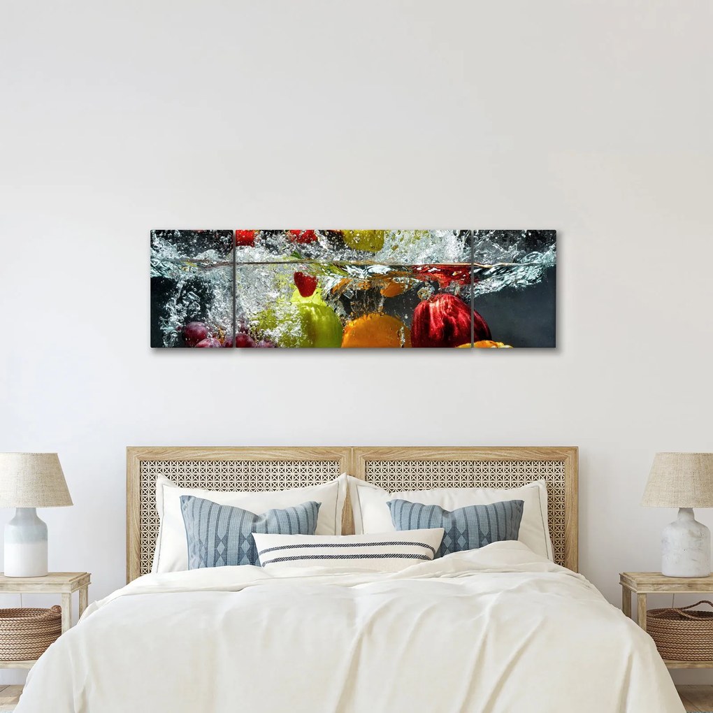 Obraz - Owoce (170x50 cm)
