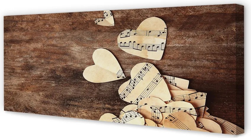 Zdjęcie na płótnie Muzyka Płynąca Z Serca