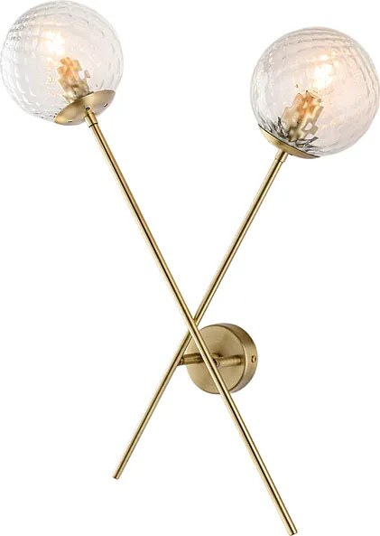 Demetra Kinkiet z brązu szczotkowanego, 2 światła, .33 P.18 BL279-AP2-BRZ