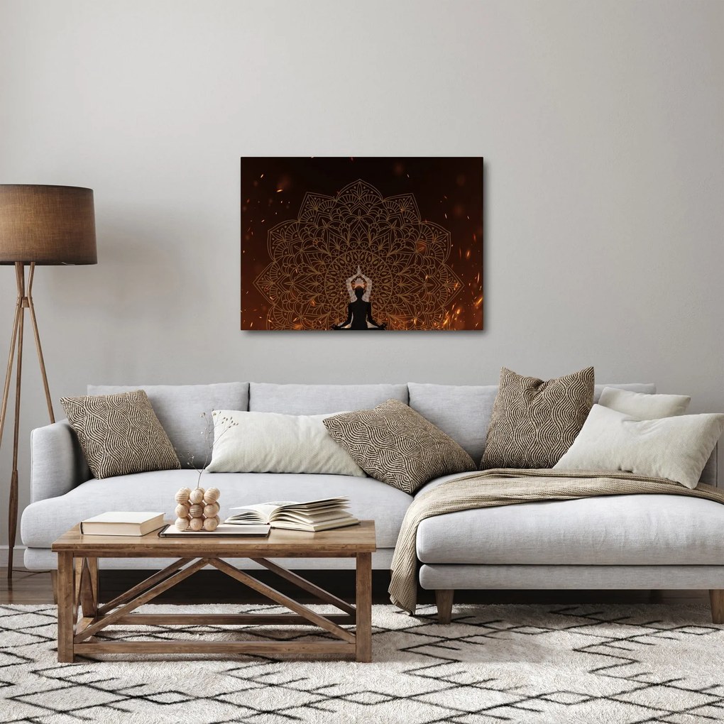 Obraz - Medytacja (70x50 cm)