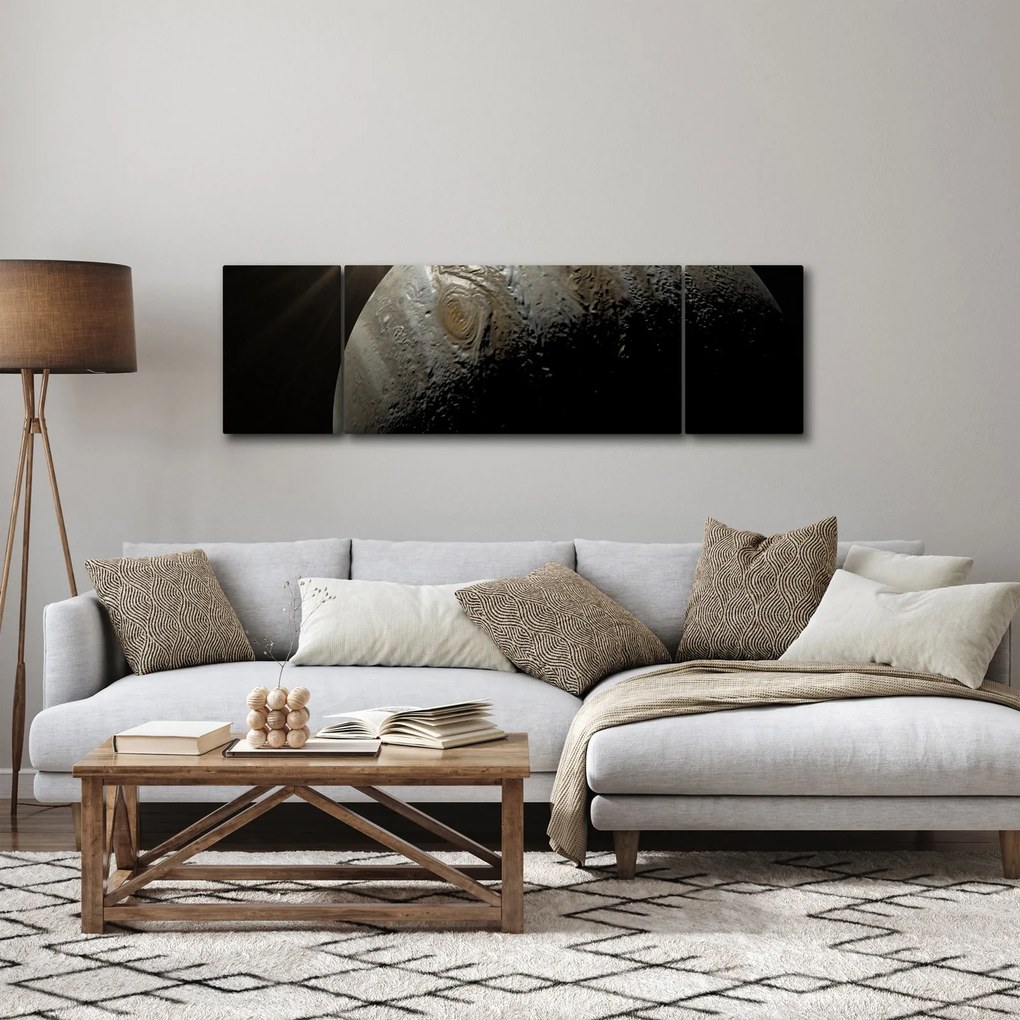 Obraz planety w kosmosie (170x50 cm)