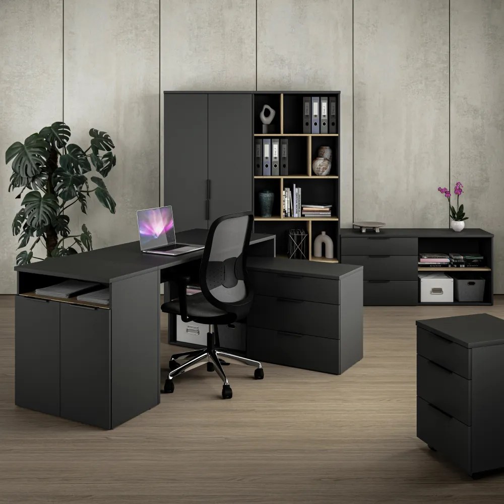 Biblioteczka ADAPO 02, antracyt