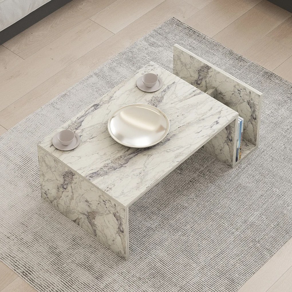 Stolik kawowy Memo Freesia Marble