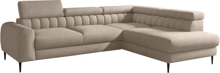 Narożnik NAVAS L z funkcją spania tkanina Promocyjna CURIO 11 WERSAL