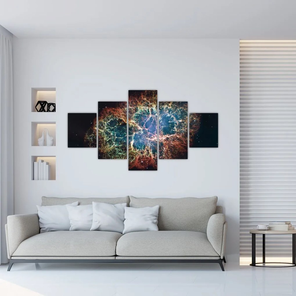 Obraz - Mgławica Krab (125x70 cm)