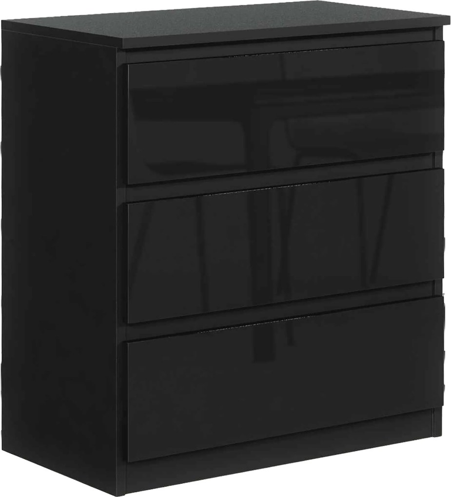 Komoda NUDO 70 cm do Salonu Sypialni Czarny