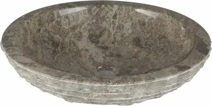 DIVERO Umywalka nablatowa z naturalnego kamienia Turin