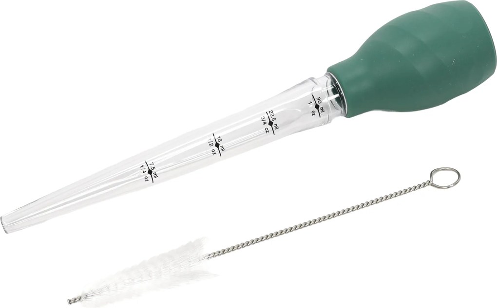 Pipeta do mięs z silikonowym uchwytem