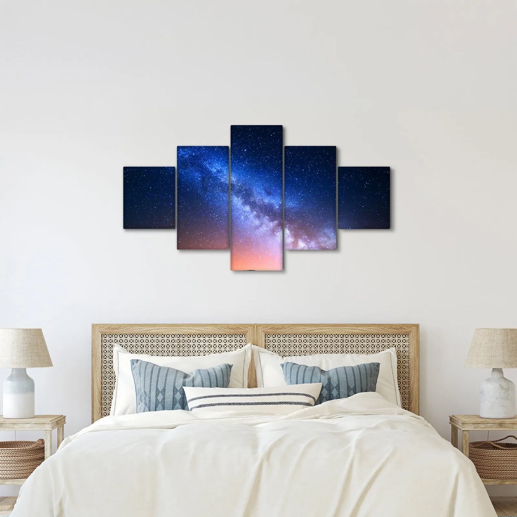 Obraz - Nocne piękno gwiazd (125x70 cm)