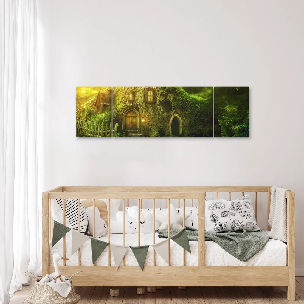 Obraz - Bajkowy las (170x50 cm)
